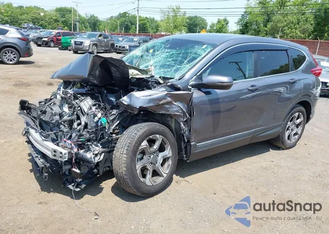 2018 Honda Cr-V Ex из США, поврежденный, VIN 2HKRW2H56JH602374